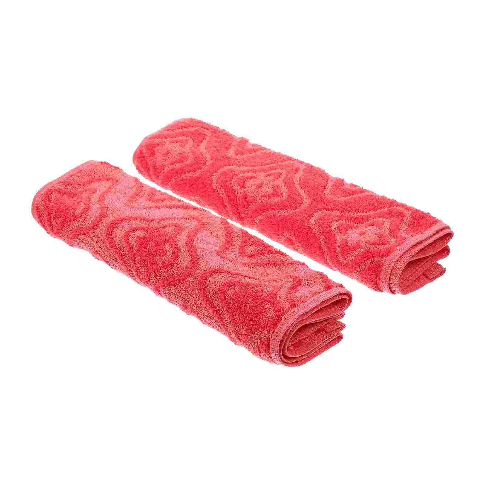 

2 Pcs Dry Hair Towel Household Towels Cotton Bathing Thicken Washcloth Wedding Decor Pure Decorative Bathroom Fitness Quick