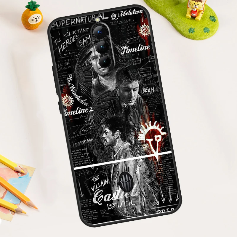 Фото Чехол Supernatural Dean Sam Winchester для ZTE Nubia RedMagic 11 Pro 10 9 8 8S 9S 10S Pro Plus 5G 5S 6 7 6S 7S Pro 11 Air Cover №4