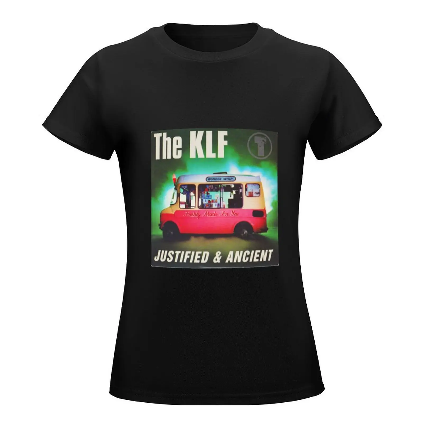 Оправданная и старинная футболка KLF одежда хиппи летний топ Корейская женская