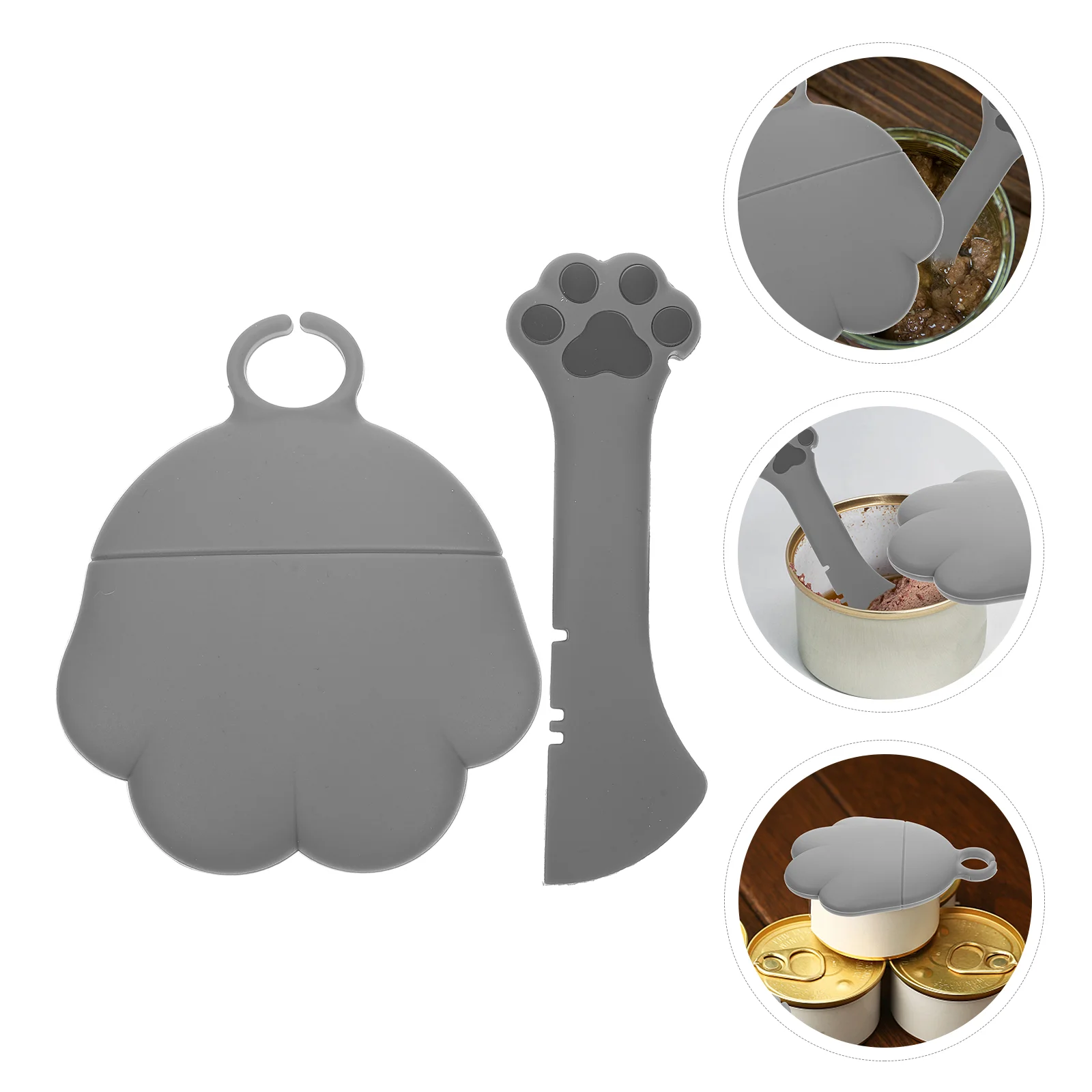 

Can Lids Cat Covers Dog Spoon Pet Silicone Cover Lid Wetfeedingtin Size Standardcups Universal Pets Opener Caps Stretch Supplies