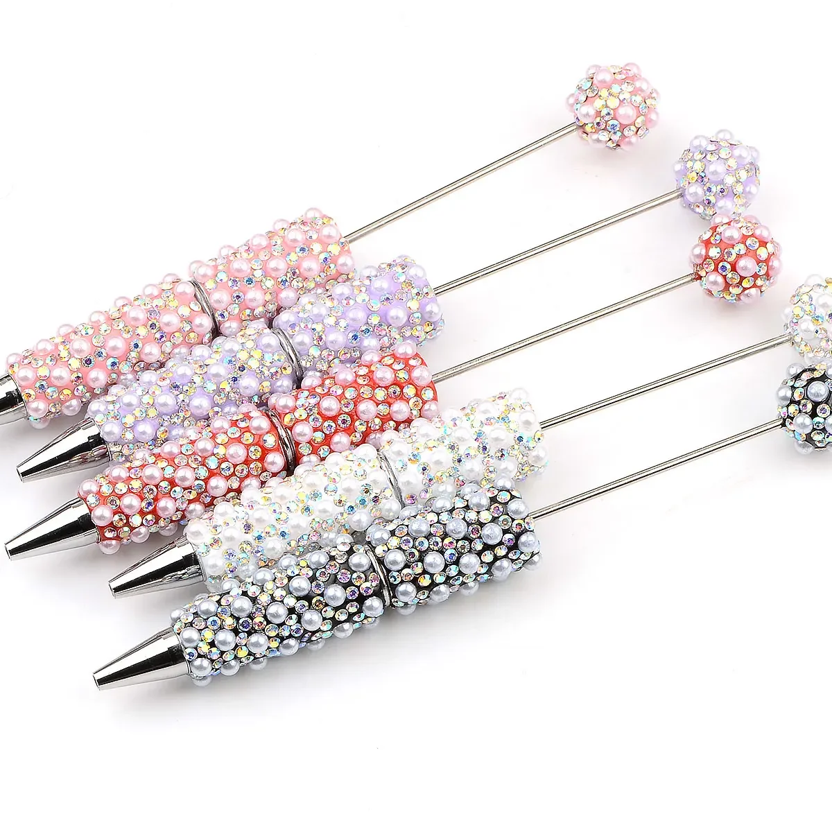 1 шт. 15 см встроенный искусственный жемчуг стразы креативная ручка из полимерной