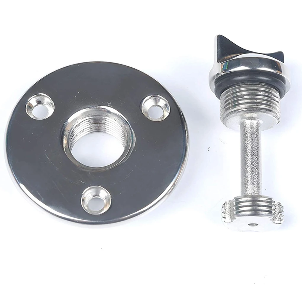 

Drain Plugs Stainless Steel Boat Round Mountings Kit Marine Garboard Hole Fits Fittings Yacht Accessory Fitting