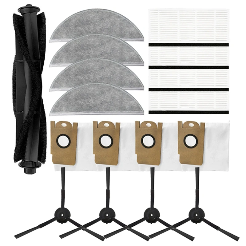 

Hepa Filter Mop Cloth Spare Parts Replacement Accessories for Lydsto R1 Robotic Vacuum Cleaner Main Side Brush Dust Bag