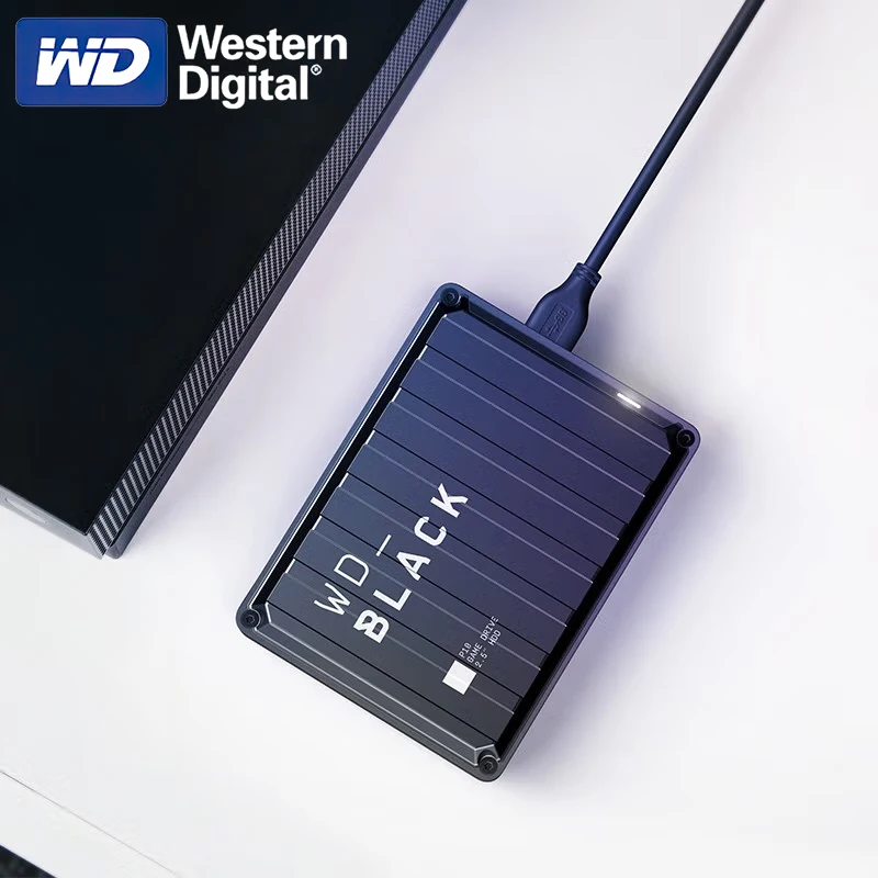 Портативный внешний жесткий диск Western Digital WD черный 5 ТБ 4 10 дюймов для игр