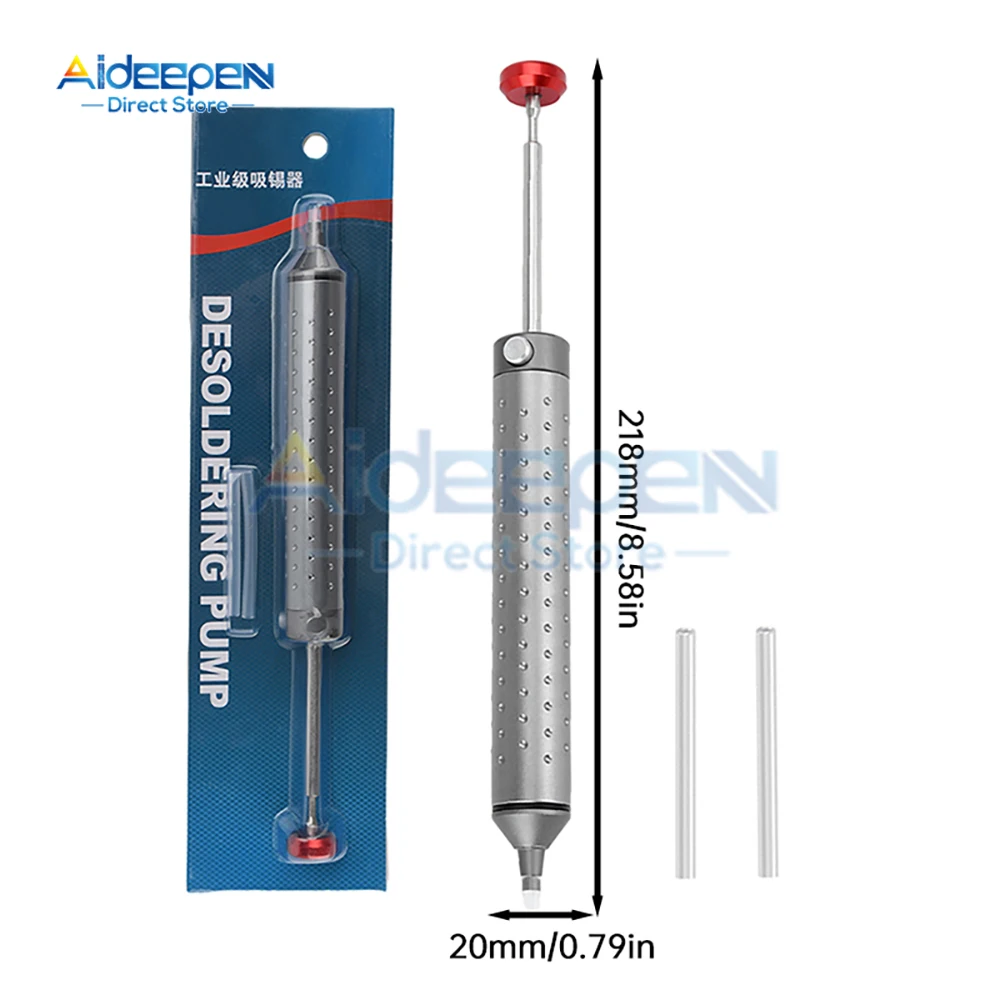 

Aideepen Сильверный алюминиевый оловоотсос