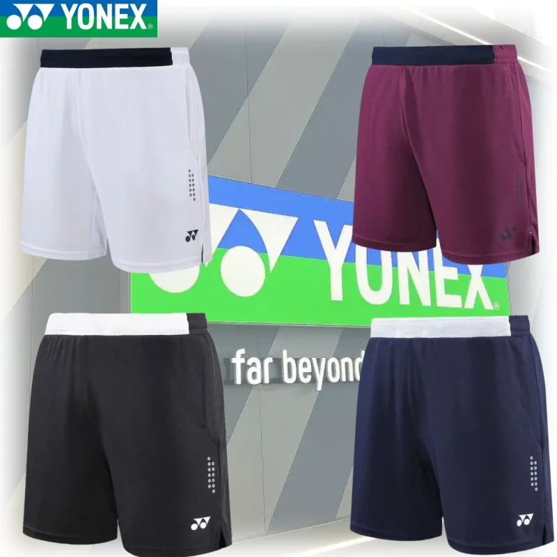 YONEX дышащие и удобные спортивные шорты для бадминтона тенниса Heren Tafeltennis Sneldrogende