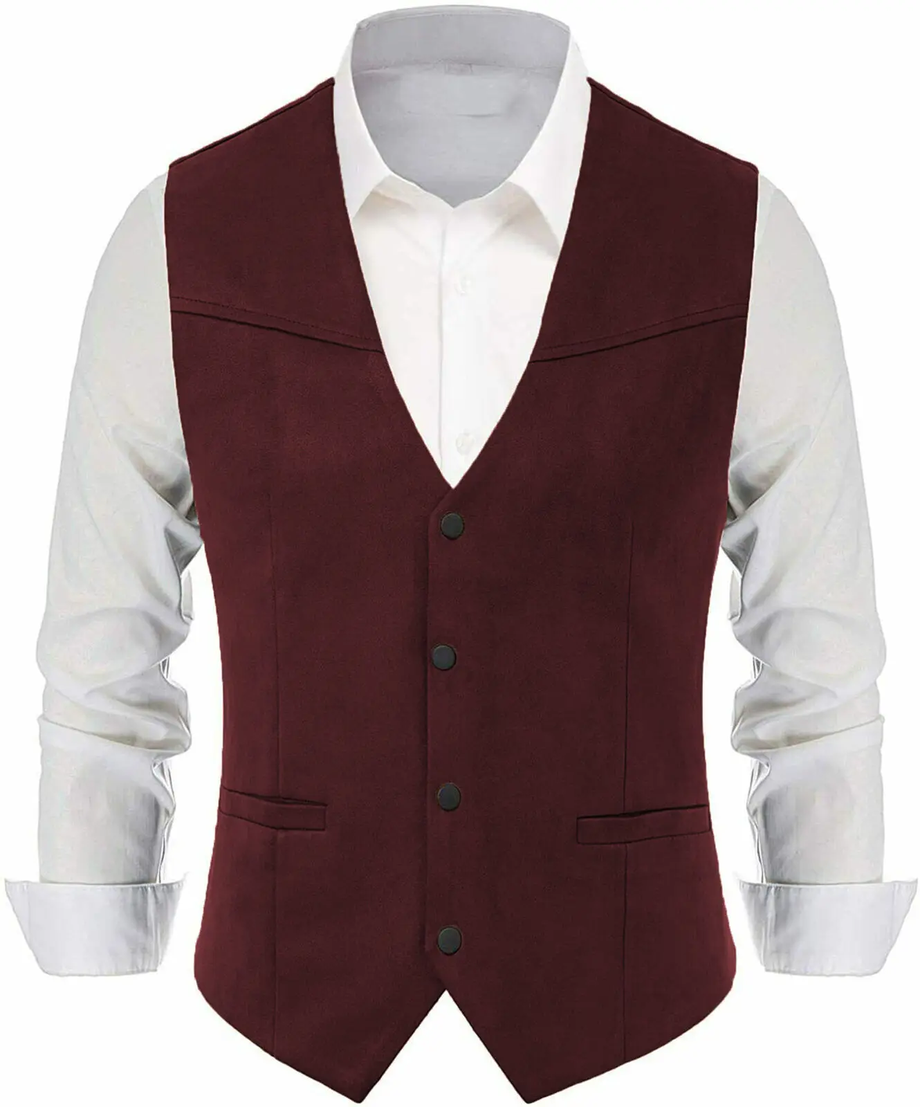 Повседневный мужской замшевый жилет для охоты твидовый винтажный шерстяной под