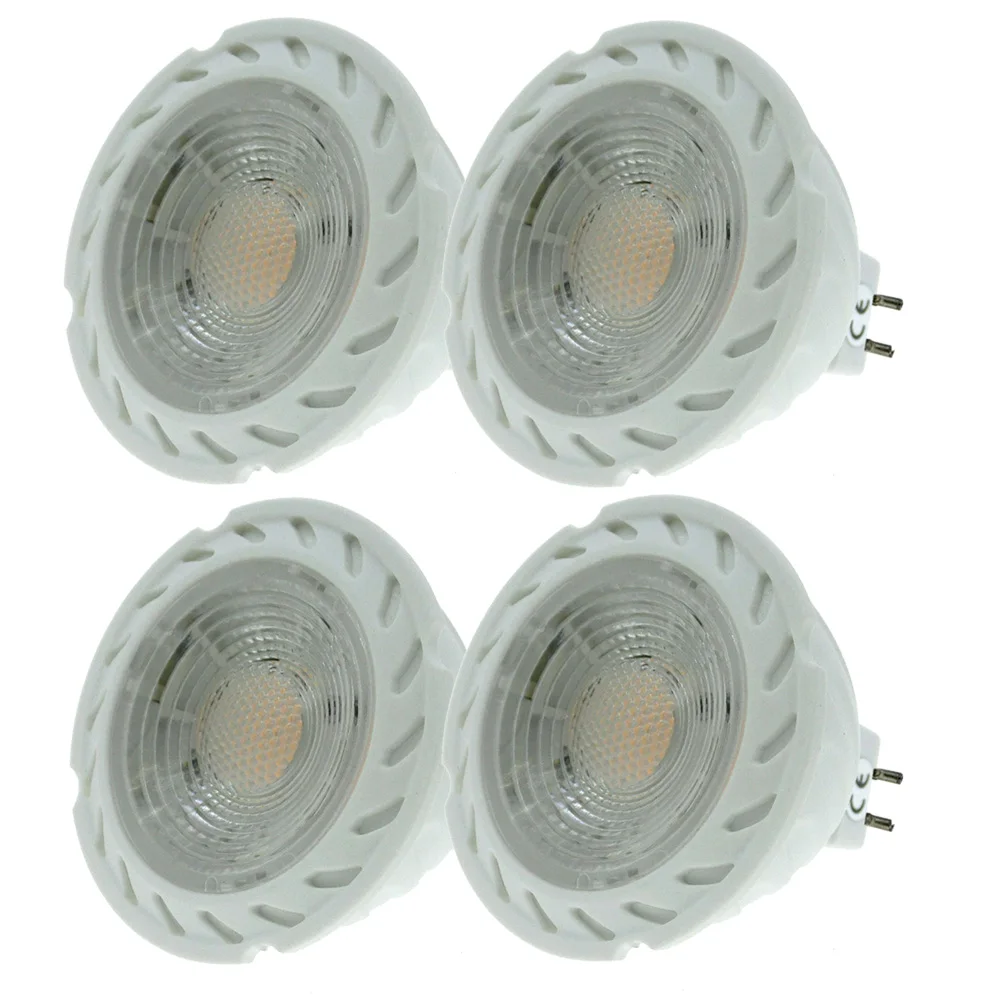 GU5.3 MR16 LED Bulbs 5W Replace 50W Halogen Equivalent 2700K Soft Warm White12V Low Voltage MR16 GU5.3 Bulb Spotlight Flood Bulb