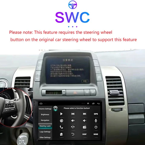 Автомобильный радиоприемник на Android для Toyota Prius 20 2002-2009, стерео мультимедийный плеер с GPS-навигацией, интеллектуальная система