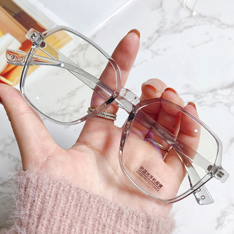 

Очки для чтения ZUEE женские, Модные прозрачные, с защитой от сисветильник, для пожилых людей, среднего и пожилого возраста