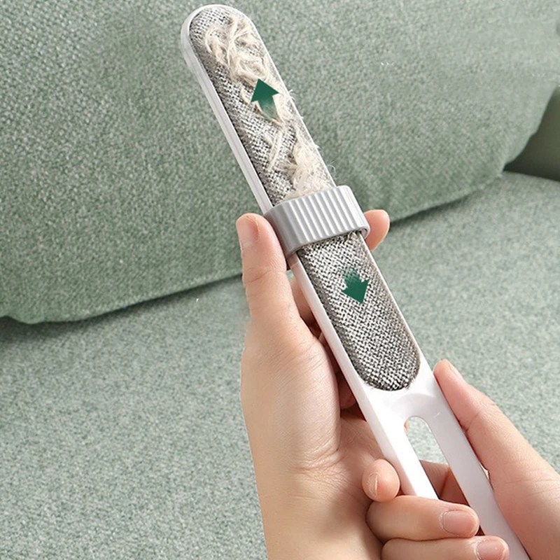 

Щетка для удаления волос, двусторонняя Электростатическая щетка для удаления волос, щетка для удаления волос на одежде и шерсти, щетка для у...