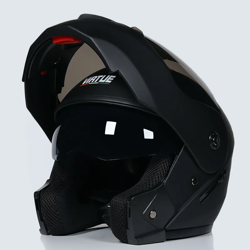   Casco capacetes 더블 듀얼 렌즈 헬멧 오토바이 헬멧 풀 페이스 헬멧 내리막 레이싱 헬멧, 모터사이클 헬멧 