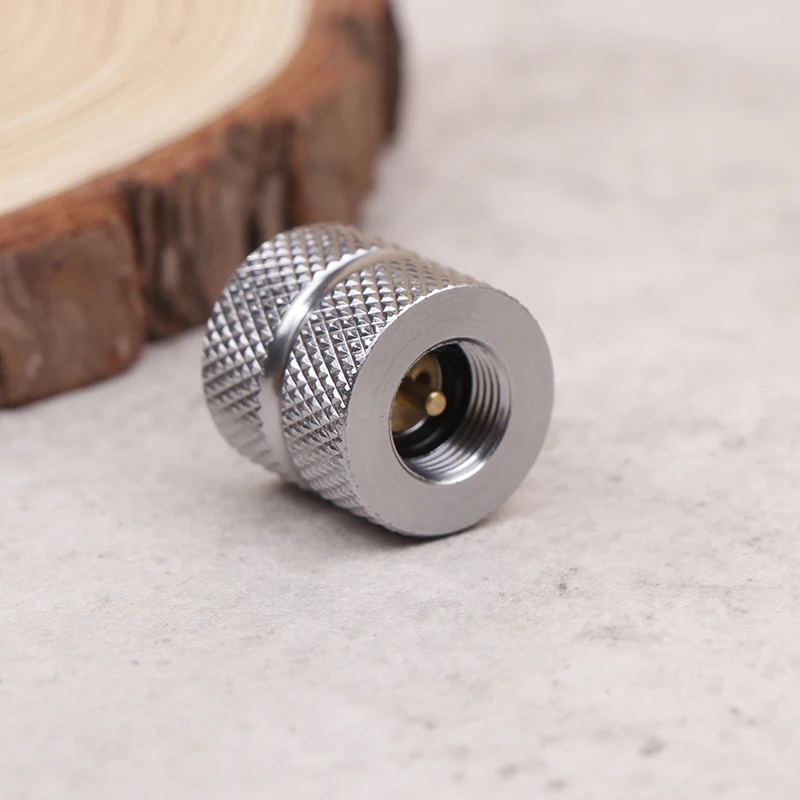 Внешний адаптер для заправки природного газа кемпинга картридж с газовой