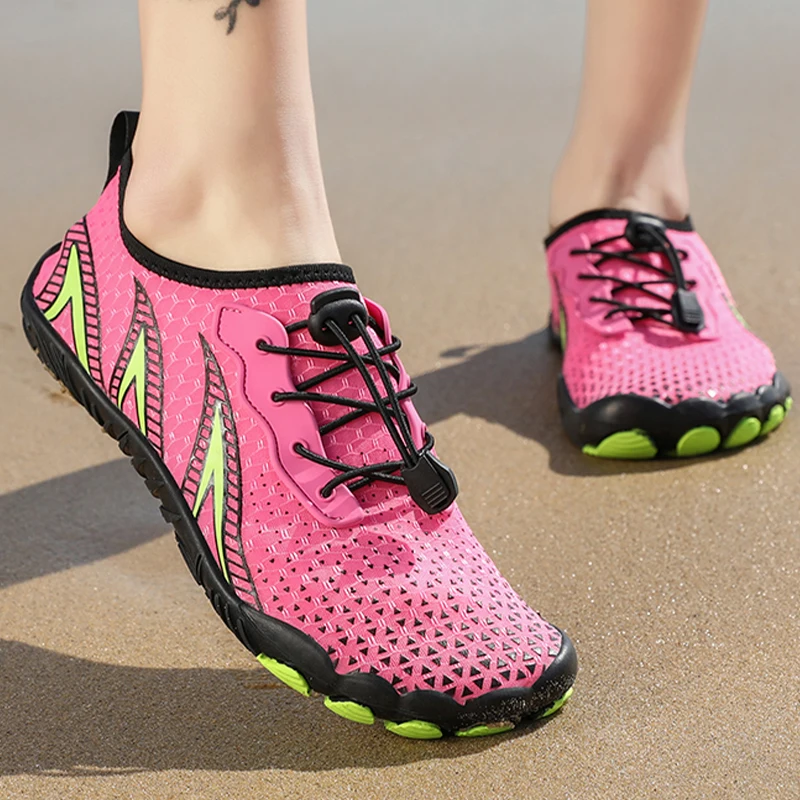 Lightweight Men Women Sandals Beach Anti-slip Unisex Sandals Walking Sports Shoes Breathable Quick-Drying Sneakers Free Shipping