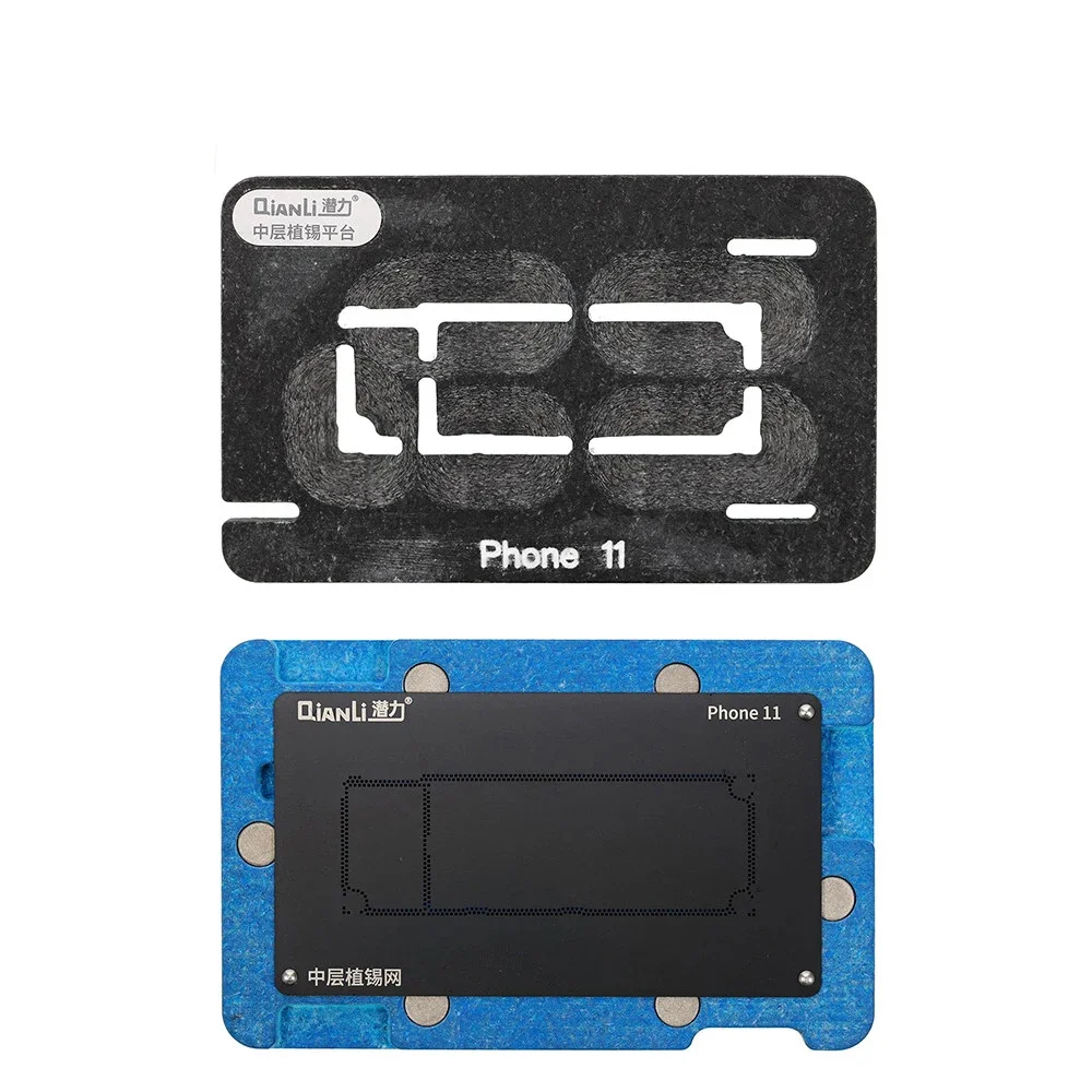 Трафарет для реболлинга BGA IPhone X 11 12/12Pro/12ProMax/12Mini 13 14 средняя рамка инструмент олова