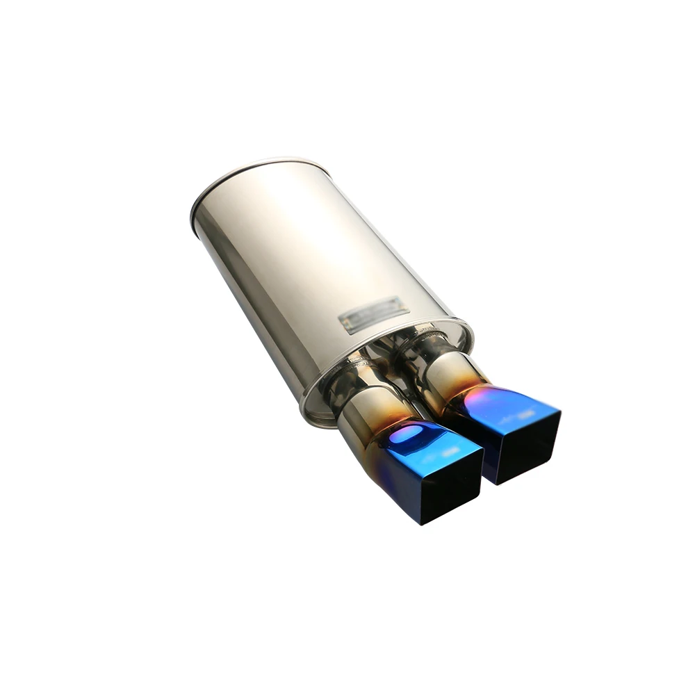 JZZ Cozma выхлопной задний глушитель Автомобильная выхлопная труба двойной