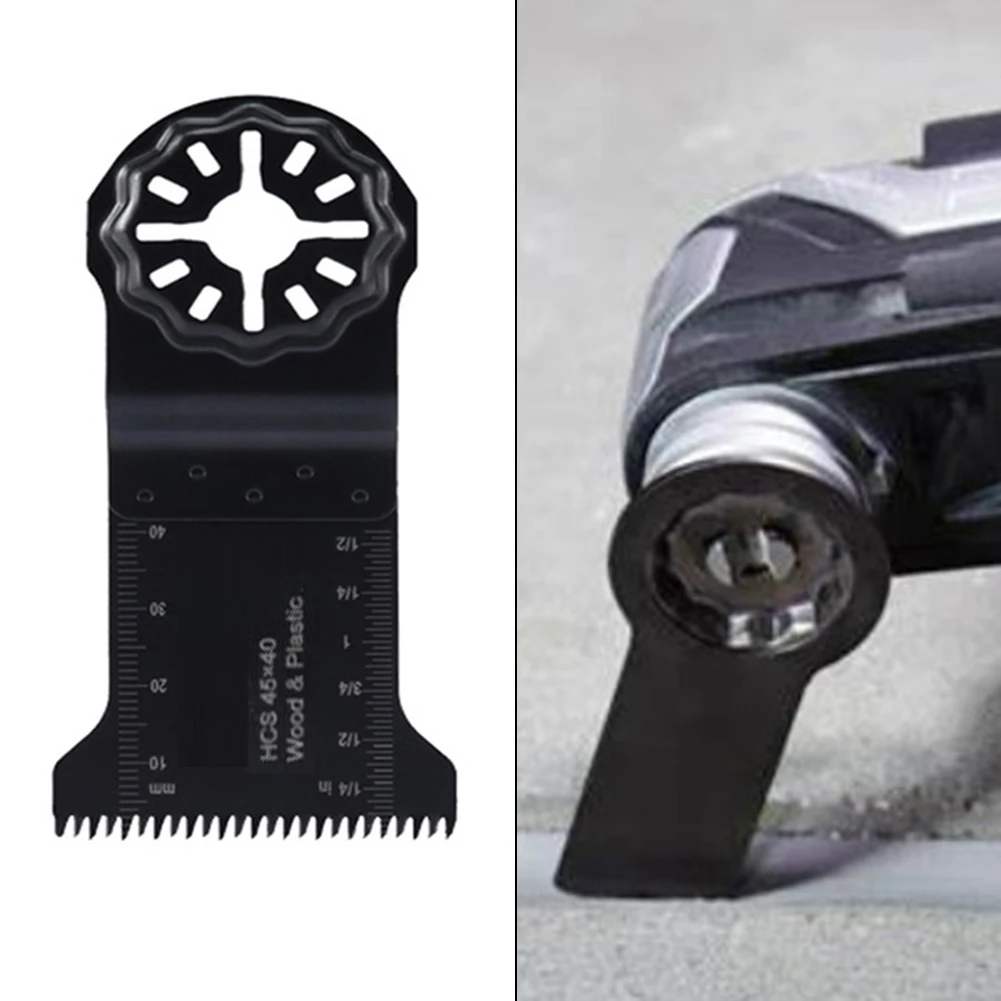 

Tools Saw Blade Cutting MKT Multi Tool Saw Blade Universal Wood Cutting 1PC 45*40mm 45mm Black For Metal Durable