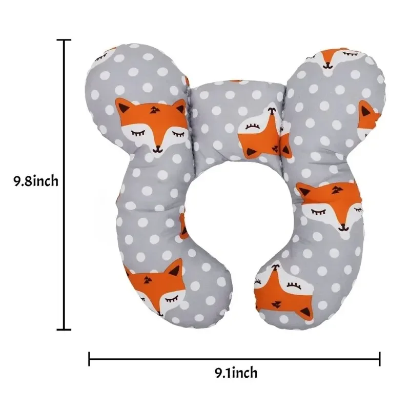 Детская дорожная подушка для головы и шеи Модернизированная детская