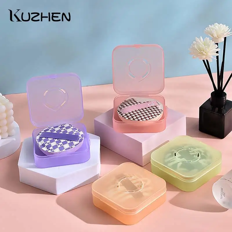 

1pcs Empty Air Cushion Puff Box For BB Cream Foundation Portable Cosmetic Makeup Case Container With Powder Sponge