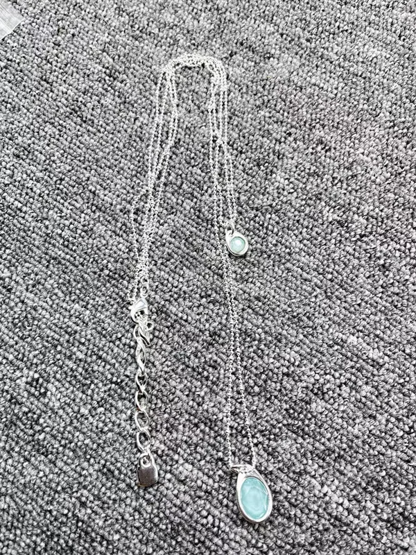 

2022 New High quality Original Fashion Electroplated 925 Silver Color Beautiful Pendant Necklace Jewelry Gift