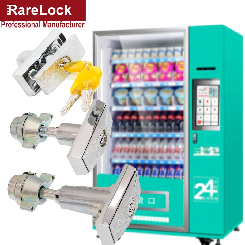 T Handle Vending Machine Locks with Tubular Keys for Bussiness Equiment Door Electrical Cabinet  Rarelock g