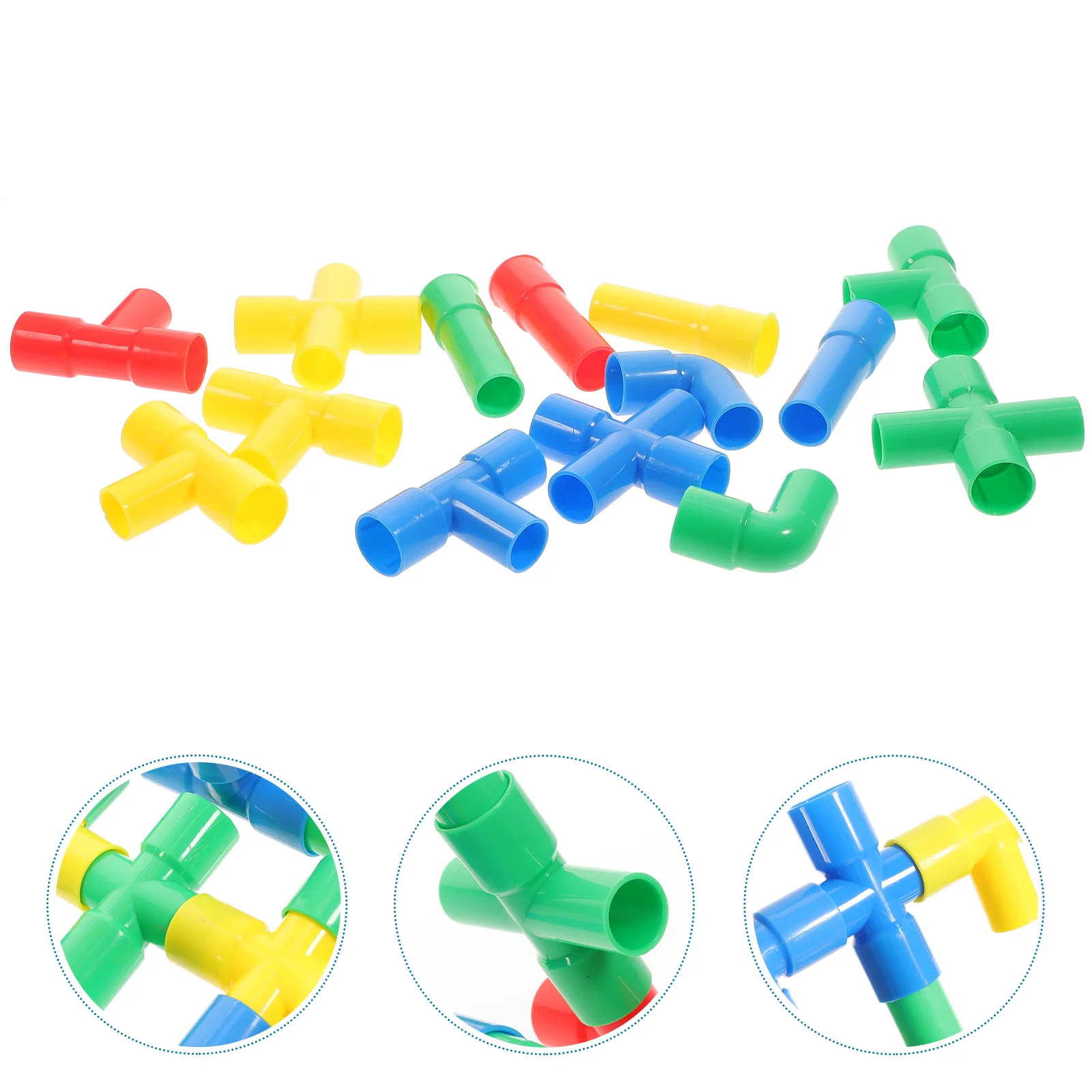 

Building Blocks Tube Toys Toy Pipe Kidslocks Educational Block Construction Sensory Stem Tubes Water Pipes Set Learning Early