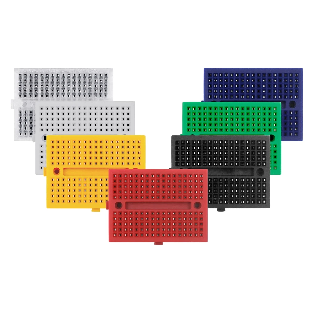 

SYB-170 Mini Solderless Prototype Breadboard 170 Tie-Points Board for Arduino Diy Kit