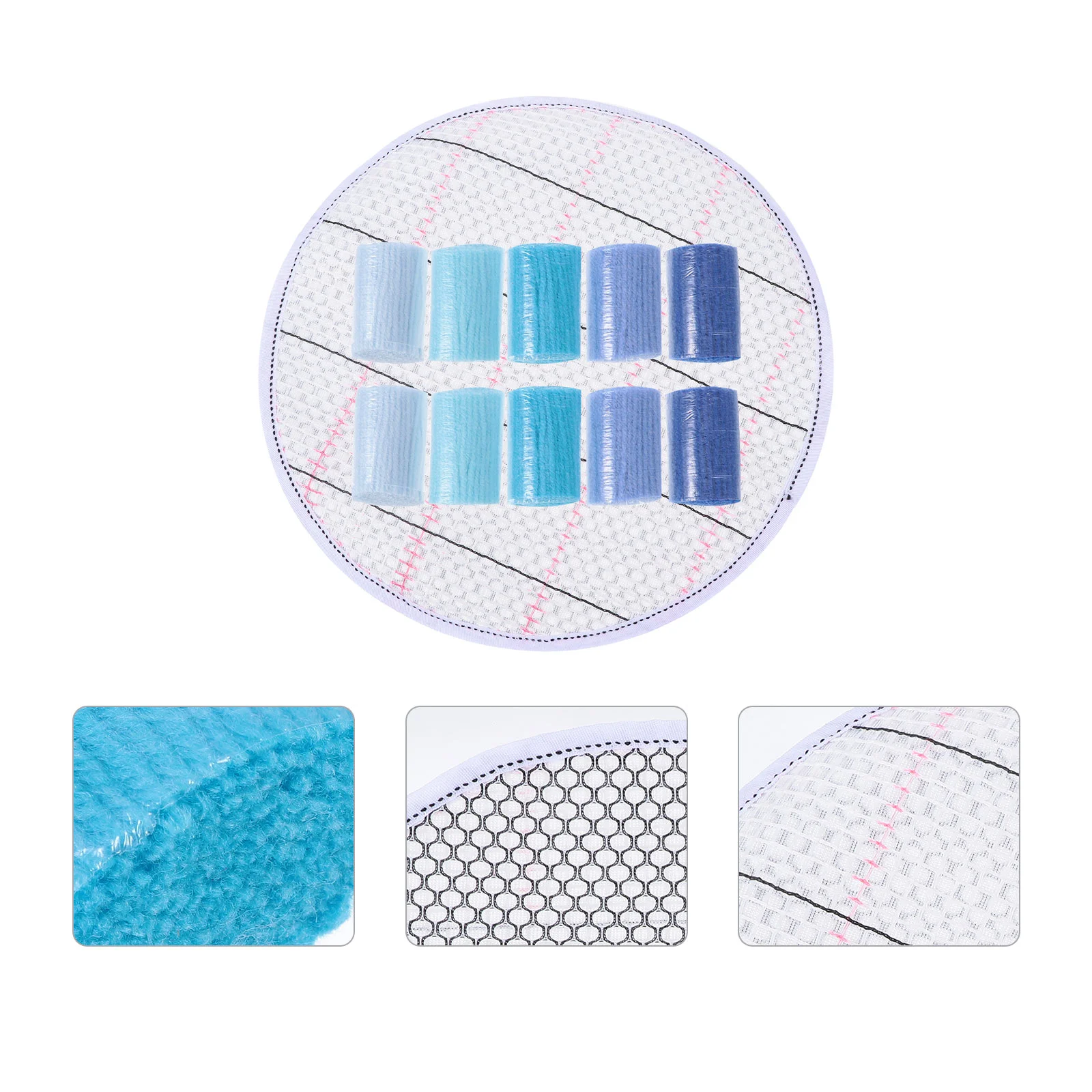 

Craft Yarn Braided Rug Crochet Yarn Hook Rug Supplies Crochet Wool Pillow Cover Yarn Woven Rug