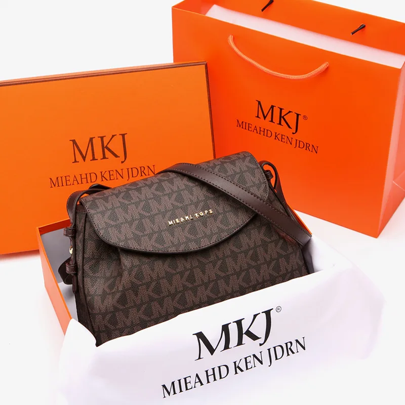

MKJ2023 New Fashion Women's Retro Handheld Small Square Bag Versatile One Shoulder Crossbody Bag Large Capacity Wallet