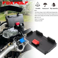 mobile phone motorcycle navigation bracket wireless charging support for r1200gs f800gs adv f700gs r1250gs crf1000l f850gs adv
