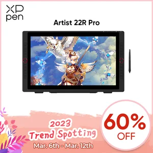 XPPen Artist 22R Pro графический планшет монитор 21,5 дюйма чертежный планшет экран 60 наклон 20 клавиш 2 колеса 120% sRGB