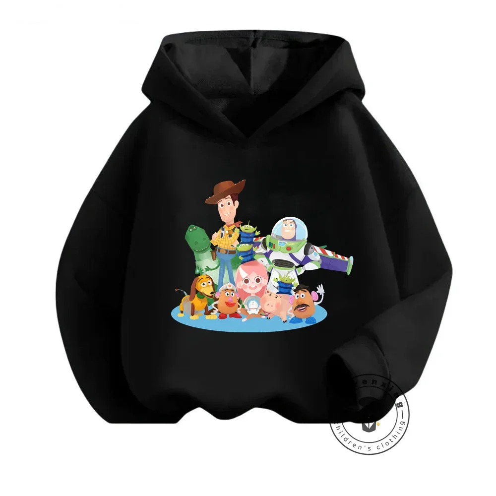 Мягкие Толстовки В Стиле Дисней Для Детей — Зимние Удобные Хлопковые Унисекс