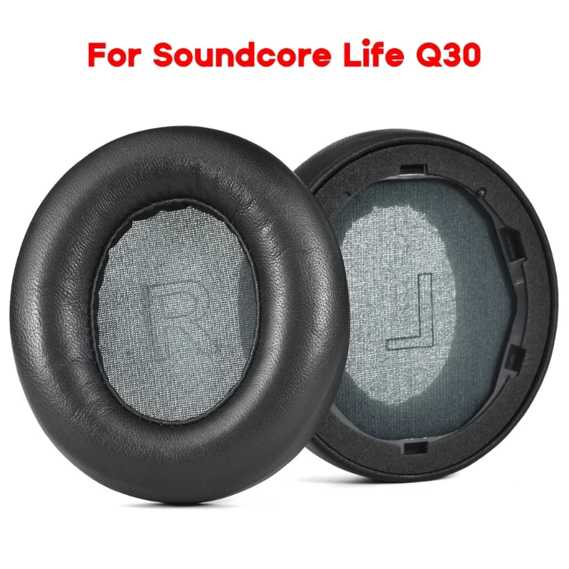

Lambskin EarPads Ear Cups for Soundcore Life Q30 Headphones Replacement Earpads Ear Cushions Memory Foam Ear Pads Accessories