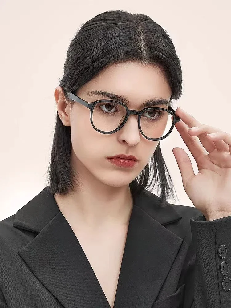 

Мужские и женские очки для чтения по рецепту, в круглой оправе