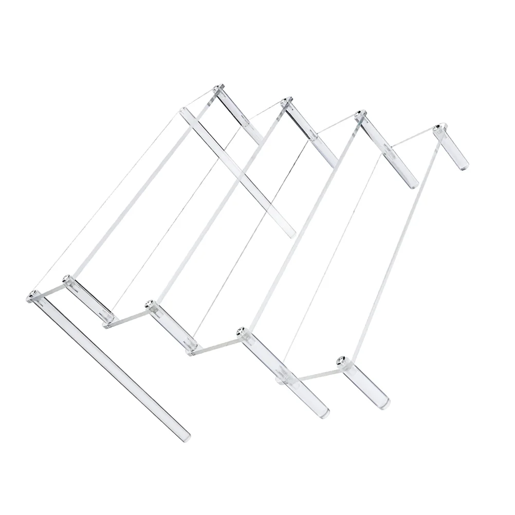 

Display Case Rack Storage Holder Model Shelf Organizer Racks Riser