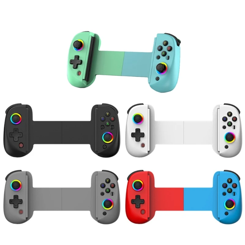 RGB Joypad BT5.2 Геймпад с противоскользящей ручкой для мобильных телефонов планшетных