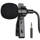 Мини-микрофон для iPhone Lightning Type C 3,5 мм, микрофон для Samsung Huawei Xiaomi, петличный микрофон с зажимом для записи
