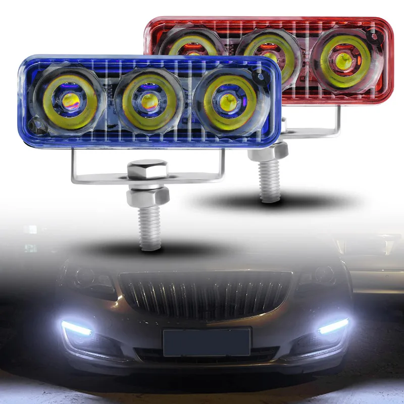 

2 шт., Автомобильные светодиодные фасветильник дневного света