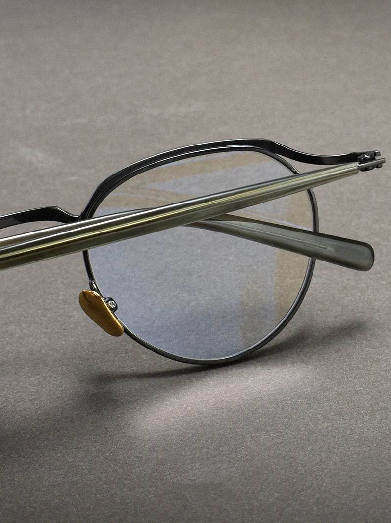 Очки овальные из чистого титана для мужчин и женщин брендовые дизайнерские