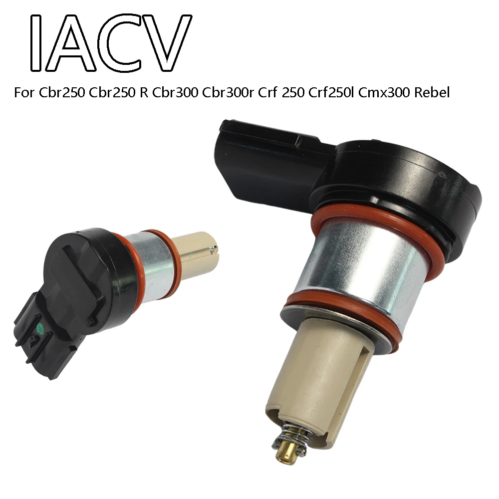 Фото Комплект клапанов регулировки холостого хода (IACV) для CBR250, CBR250R, CBR300, CBR300R, CRF250, CRF250L, CMX300 Rebel №1