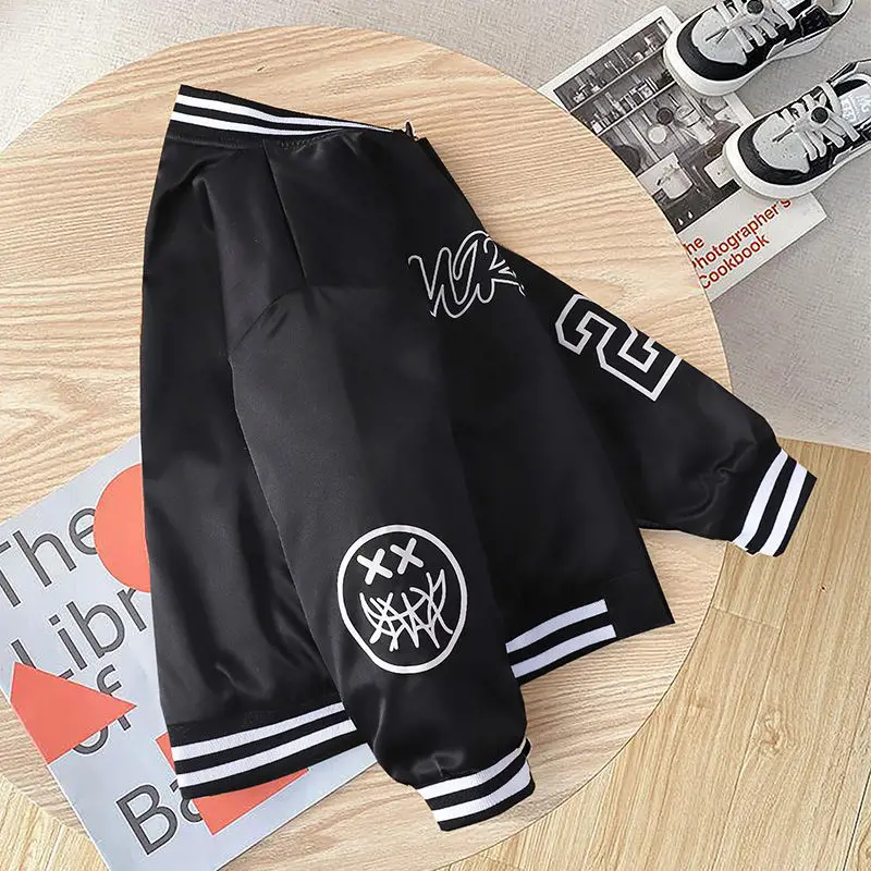 

2022 Jacket for Boys Spring Autumn teen Boys Parka Kids Child Trench Coat Girl Cotton Jackets 10 12 14 years