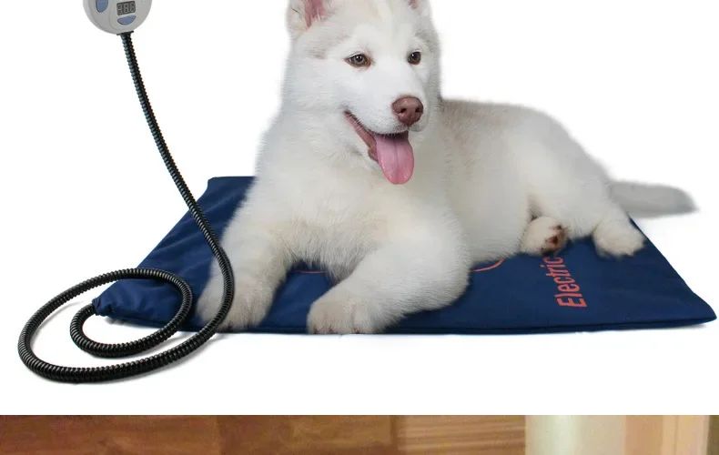 Электрическое одеяло для домашних животных 220 В обогревающий коврик кошек собак