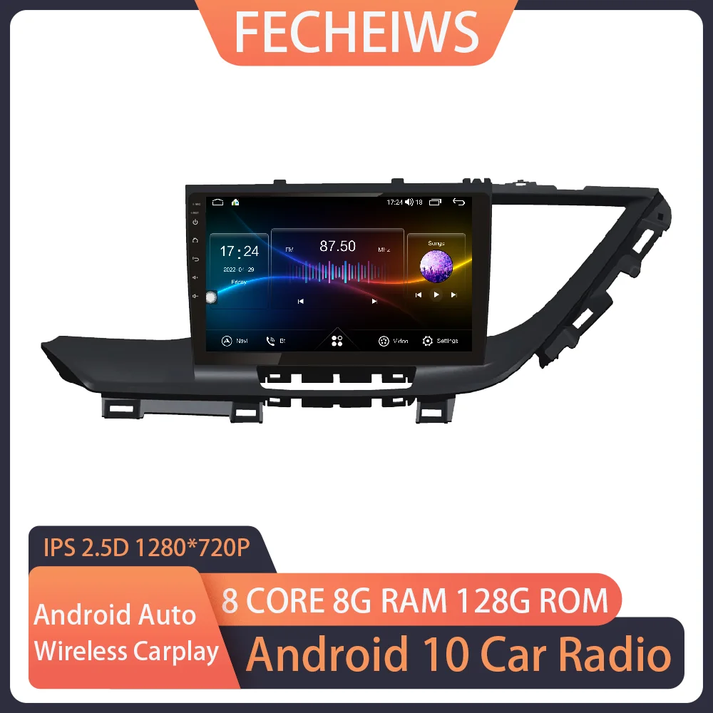 

9 Inch Android 10 For Buick GL6 2017 - 2018 Car Radio BT Autoradio AHD ADAS DSP Wireless Carplay Auto Multimedia Player Stereo