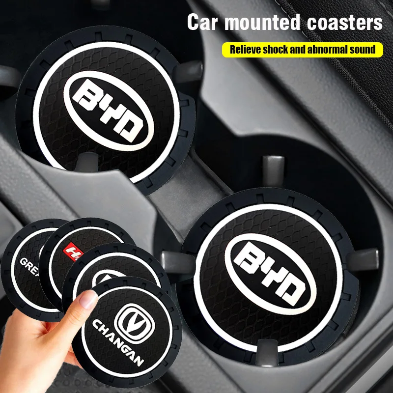 

Резиновый автомобильный коврик для чашки, водонепроницаемые Нескользящие подставки для Citroen C1 C2 C3 C4grand C5 Saxo Jumper Cactus Picasso C4L DS3 4, аксессуары