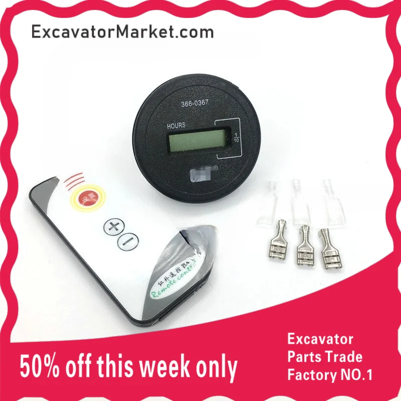 Для CATERPILLAR CAT E312/320/336D/D2 307E/E2 специальный таймер дистанционного управления часы