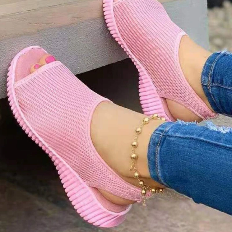 

Summer Casual Slip-on Women Flats Shoes Fashion Female Sandals Sneakers Woman Comfort Walking Shoes for Women Chaussure Femme