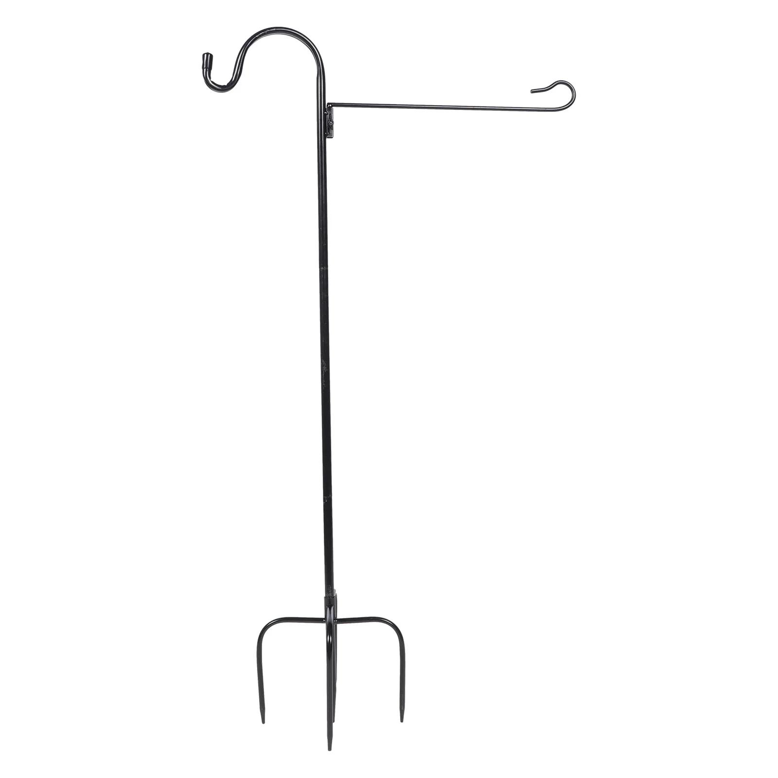 

Ground Shepherd Hook Iron Streetlamp Christmas Decor Yard Hanging Bird Feeder Flagpole Light Hooks Xmas