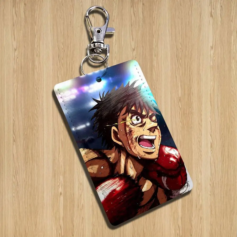 Фото Держатель для карт Makunouchi COOL Hajime no Ippo, брелок для ключей, защитный чехол для дверного замка, подарок для обеспечения безопасности №4