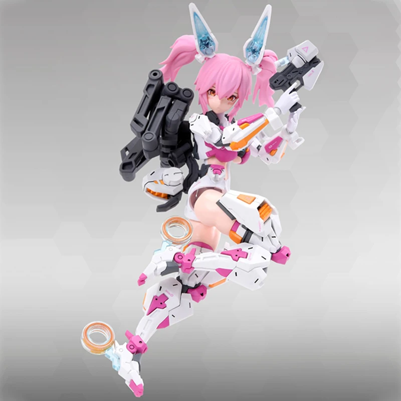 

1/12 New Nuke Matrix Cyber Forest Fantasy Girl Rabbit Lirly Bell Remote Attack Battle Base Info Tactician Unit Bunny Model Kit