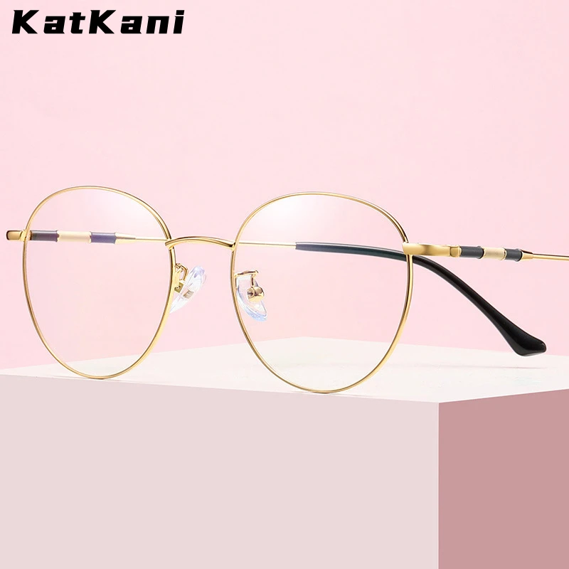 

Оправа для очков KatKani в стиле ретро, ульсветильник Кая, из бамбукового сплава, для мужчин и женщин, 18068